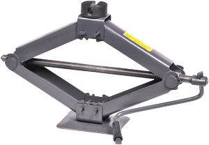 Домкрат винтовой ромбический 1, 8т. (120-420мм) круглая опора с прорезью VDP18 (Елец) 10852