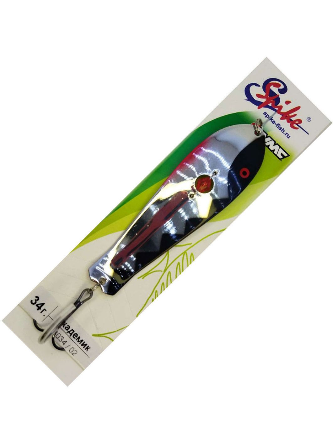 Блесна Spike color Академик 34 г.3034/02