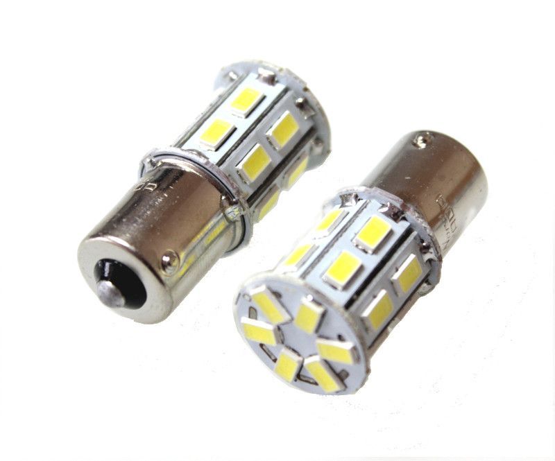 Светодиод 12V P21W (S25) белый 20SMD YADA (904597) (1шт.)