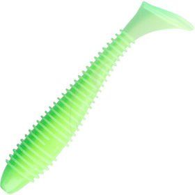 Приманка съедобная Keitech Swing Impact FAT 3.8" EA#11 Lime Chartreuse Glow