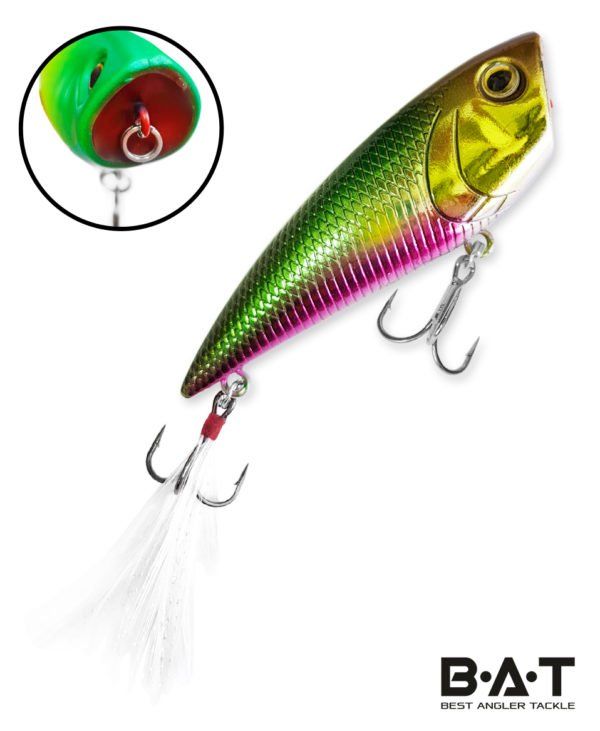 Воблер BAT Crow Pop ВТ059 (70 mm.; 7 g.; TopWater) # CS12