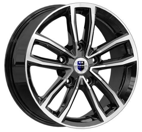 Литой диск K&K Каланг (КС1086 6.5x17/5x108  D60.1 ET33 алмаз чёрный81747  комплект 4шт.