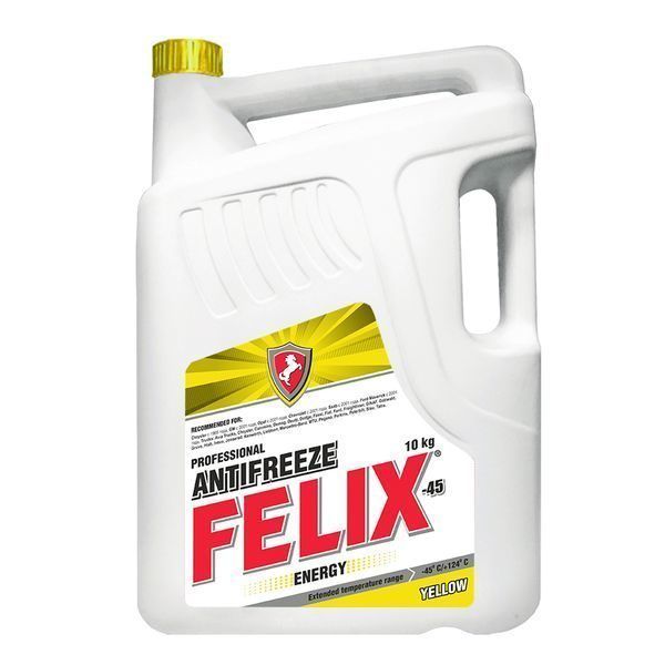 Антифриз FELIX ENERGY G-12+ 10л. желтый