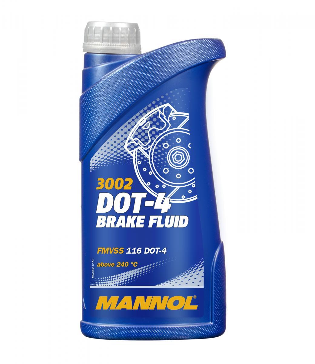 Тормозная жидкость MANNOL ДОТ-4 3002  910гр