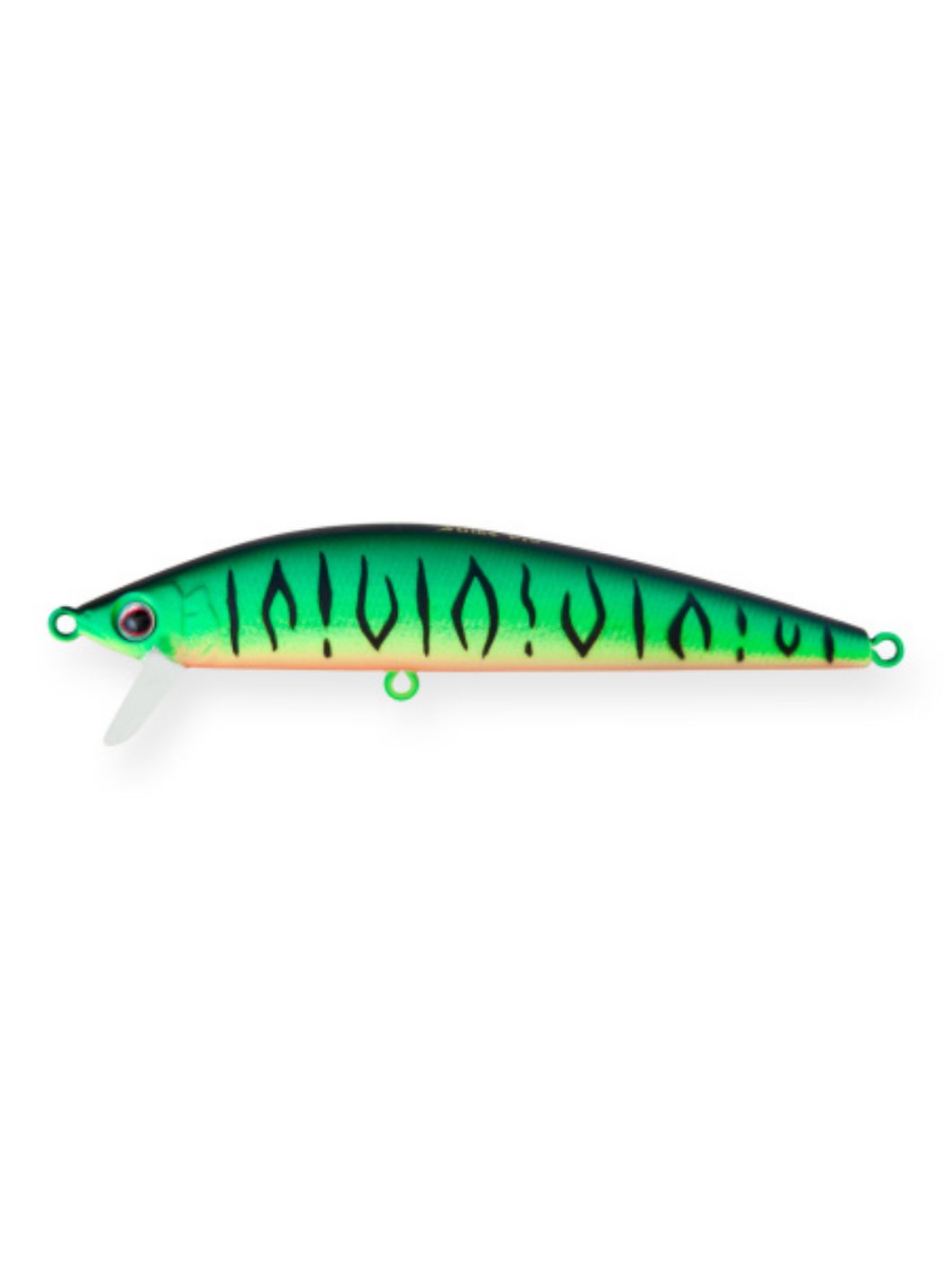 Воблер Минноу Strike Pro Euro Minnow 90,  90 мм,  11, 2 гр,  Загл. 0, 6м.-1, 2м.,  Плавающий,  цвет: GC01S Mat Tiger,  (JL-108L#GC01S)