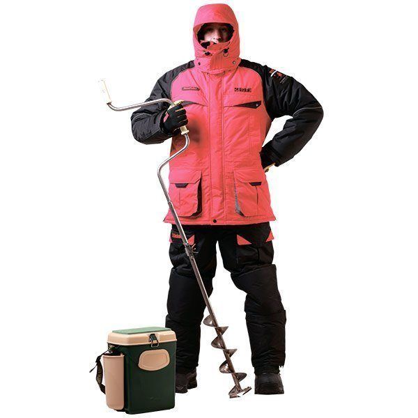 Костюм зимний Alaskan NewPolar M красный/черный  S м