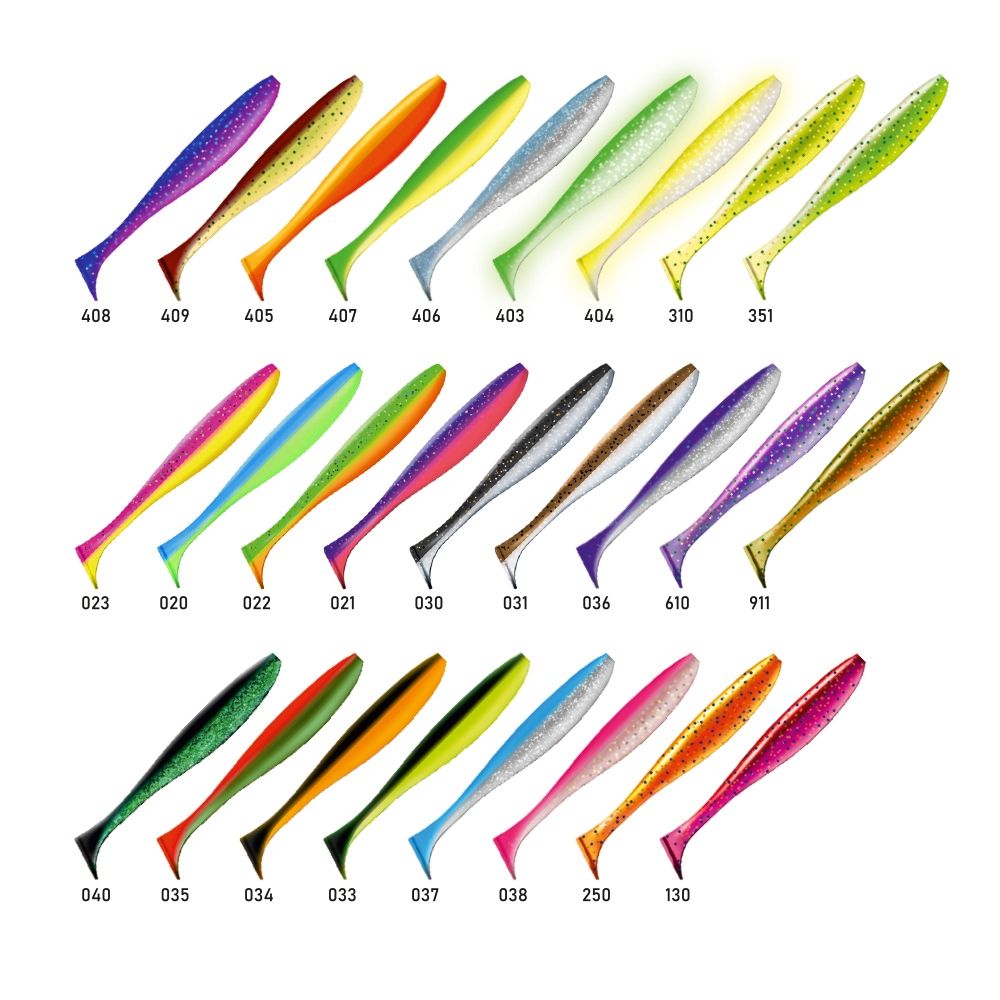 Приманка ZUB-IZI 140мм-5шт,  (цвет 408) синий верх-розовый низ