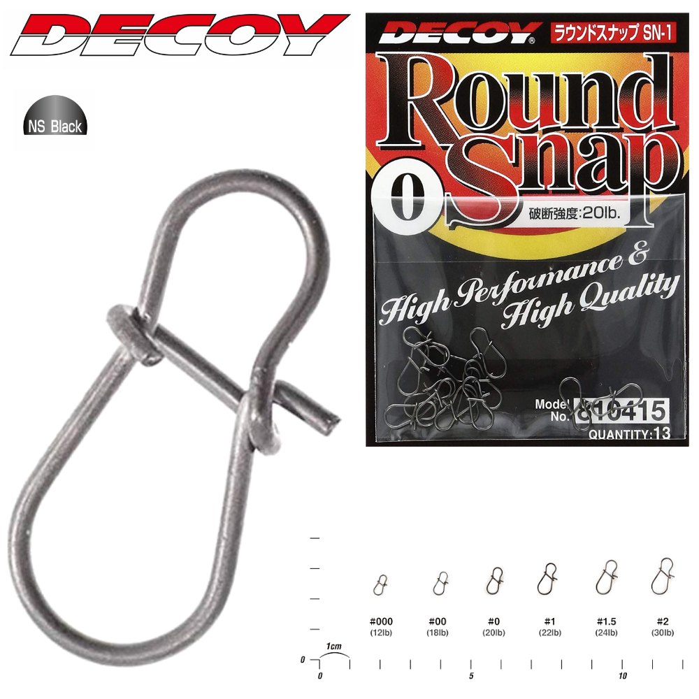 Застежка Decoy Round Snap #1 
