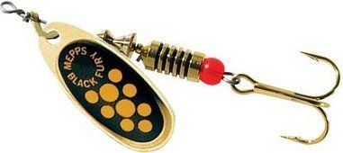 Блесна вращающаяся Mepps "Black FURY 2 /4, 5гр/ Gold/Yellow