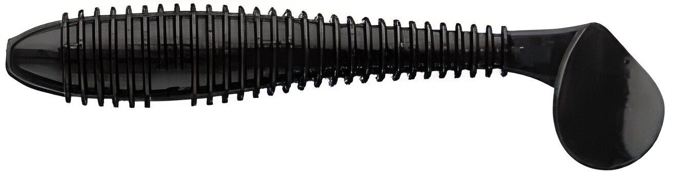 Приманка съедобная Keitech Swing Impact FAT 3.8" #001 Black