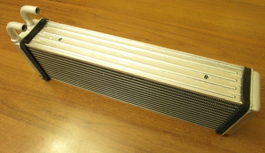 Радиатор отопителя УАЗ 452 алюминий 16 мм ТРЕХрядный Cartronic (3151810106001/469-8101060П/469-8101060)