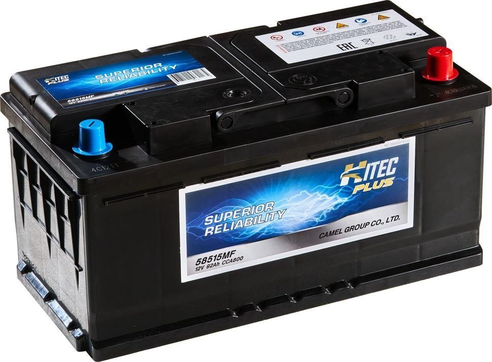 92 HITEC 58515MF LB ЕВРО Аккумулятор залит/заряжен