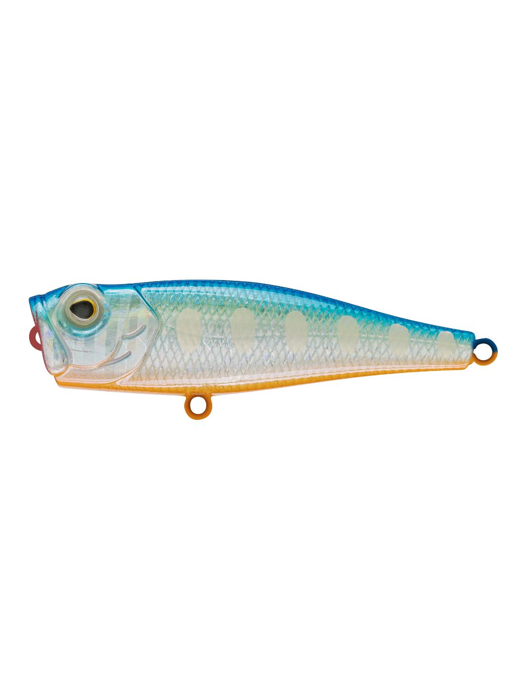 Воблер Поппер Strike Pro Bubble Pop 65,  65 мм,  8 гр,   цвет: A150-713 UV Blue Silver OB,  (EG-046#A150-713)