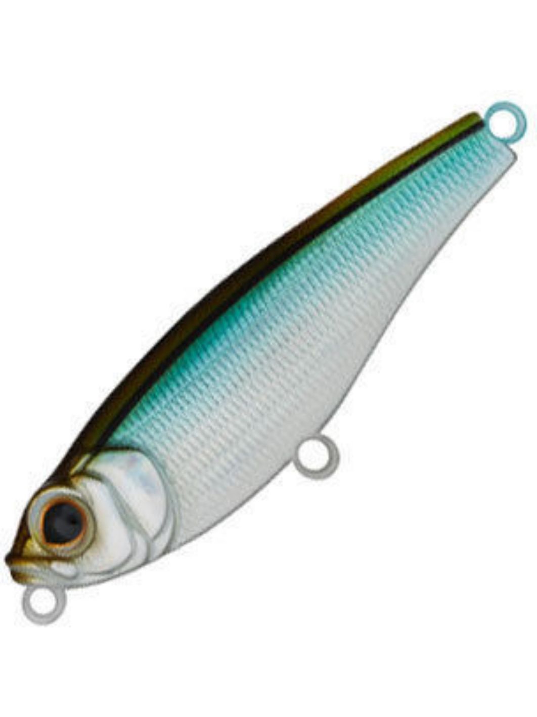 Воблер Стикбейт Strike Pro Sprat Stick 55,  55 мм,  8 гр,  Тонущий,  цвет: 611T Silver Blue Smelt,  (EG-141B#611T)