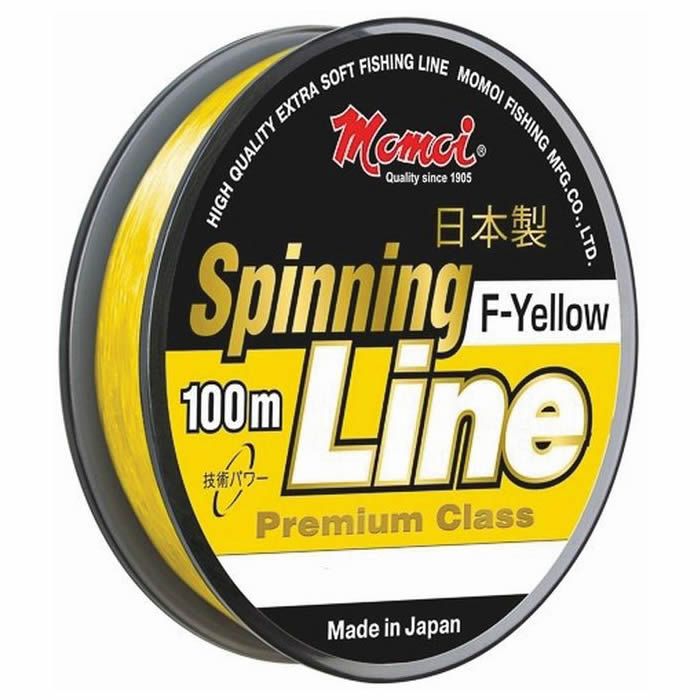 Леска Spinning Line F-Yellow 0, 33мм,  12 кг, 100 м, (шт.) флуоресцентная 