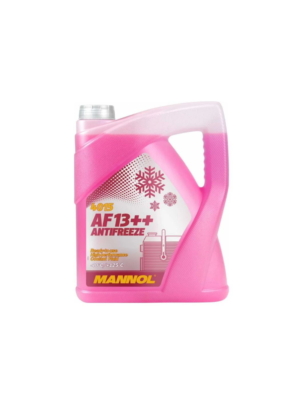 Антифриз MANNOL Antifreeze AF13++ (-40 °C) 4015 5л красный готовый