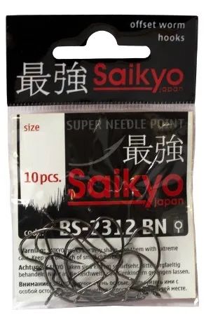 Крючки Saikyo BS-2312 BN №3/0 /уп.10шт/
