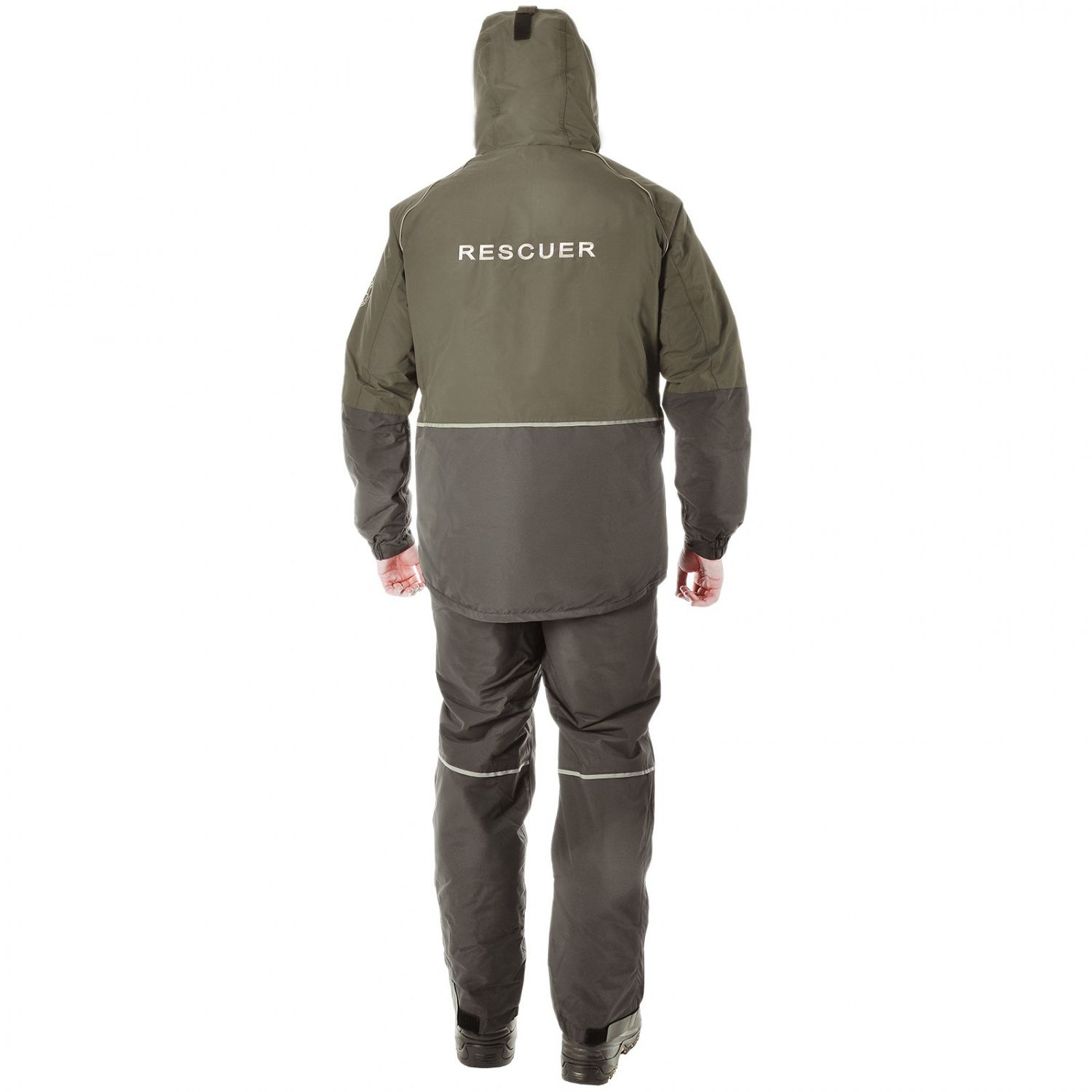 Костюм-поплавок мужской зимний "Rescuer II comfort",  hardguard,  хаки (54-56/170) м