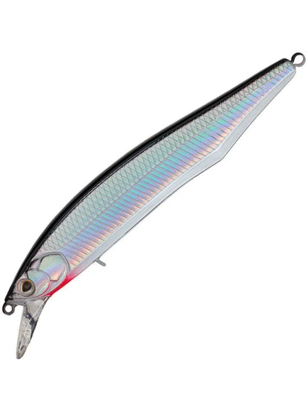 Воблер Минноу Strike Pro Intriger 105SP,  105 мм,  15 гр,  Нейтральный,  цвет: A010 Black Back Silver,  (EG-194A-SP#A010)