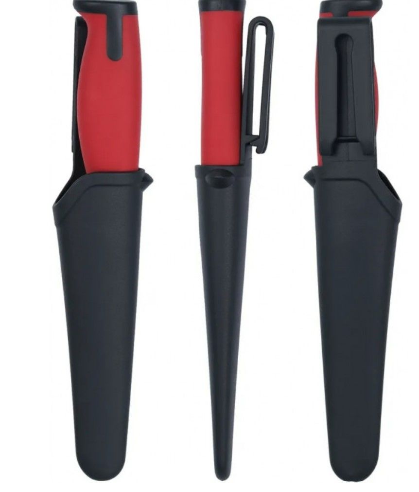 Нож HL Basic Black+Red, клинок 10см