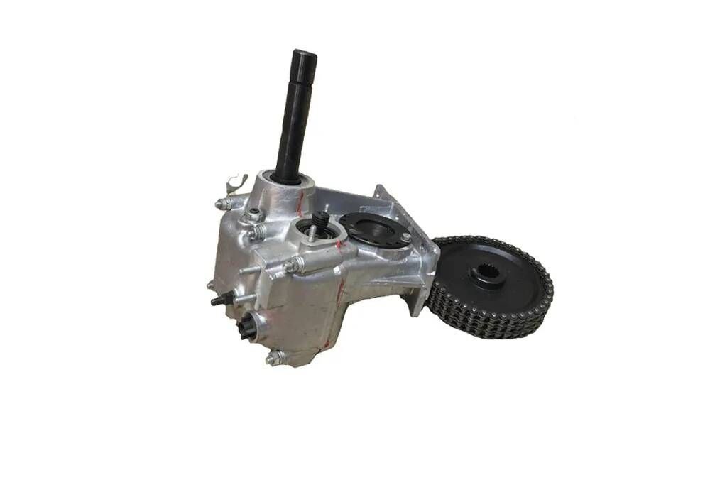 Коробка реверса нового образца в сборе с 3-х рядной цепью Буран