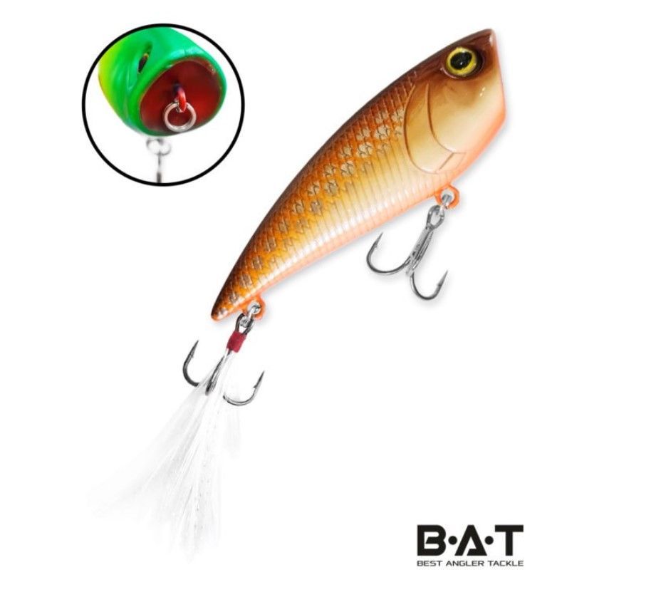 Воблер BAT Crow Pop ВТ059 (70 mm.; 7 g.; TopWater) # CS19