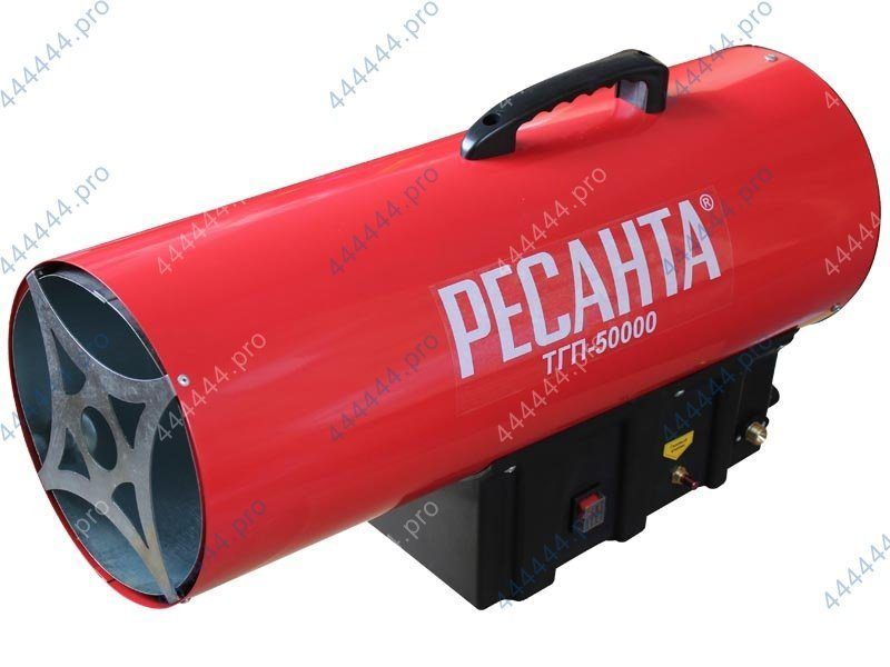 Нагреватель воздуха газовый РЕСАНТА ТГП-50000 (220В,  мощность 50кВт,  поток 1500м³,  расход 3, 63кг/ч) 67/1/16