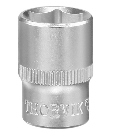 Головка торцевая 3/8" 6-гранная 17мм Thorvik S12S1117