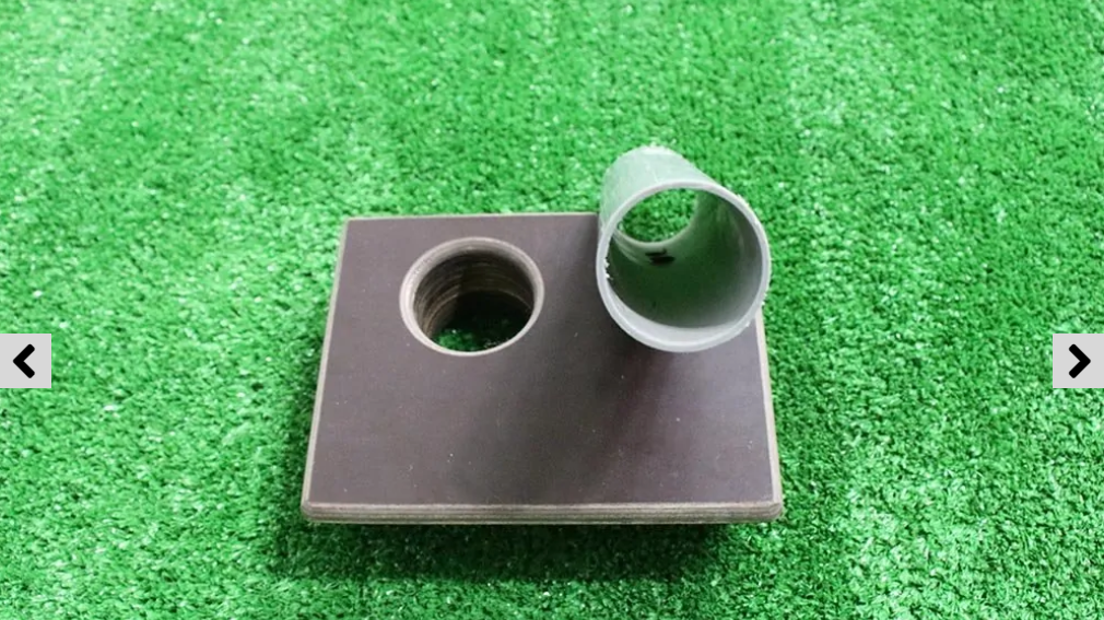 Универсальный крепежный блок под спиннинг с пластиковой трубкой (УКБ1П)