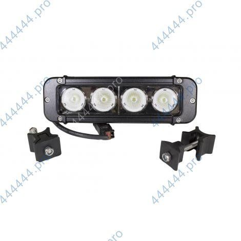 Фара светодиодная рабочего света 20W (10W*2) прям. 12 см,  IP67 "redBTR"