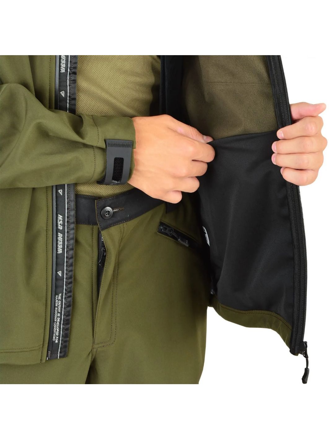 Костюм мужской "Сапсан I",  softshell,  хаки (62-64/188) м