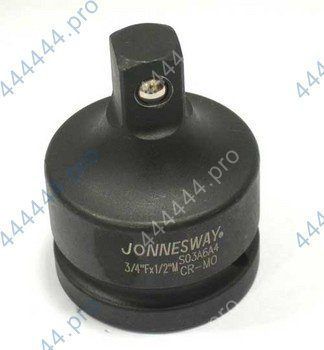Переходник ударный 3/4"(F)*1/2"(M) Cr-Mo JONNESWAY S03A6A4