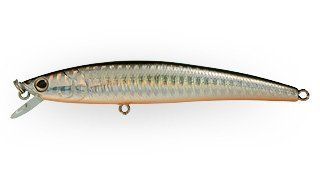 Воблер Минноу Strike Pro Arc Minnow 105F,  105 мм,  11 гр,  Загл. 0, 6м.-1, 2м.,  Плавающий,  цвет: A70-713 Black Silver OB,  (JL-092F#A70-713)
