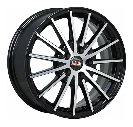 Диск л.Р16 6.5/5*100 ALCASTA M60 d57.1 ЕТ38 BKF КОМПЛЕКТ 4ШТ.