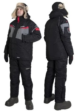 Костюм зимний Alaskan Dakota серый/черный XXL (куртка+ полукомбинезон) м
