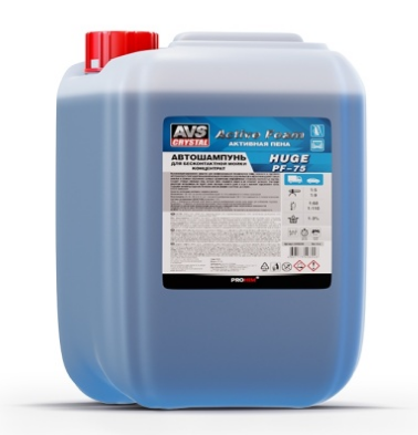 Автошампунь для бесконтактной мойки AVS PF-75 Active Foam (1:5-9) HUGE (5кг)