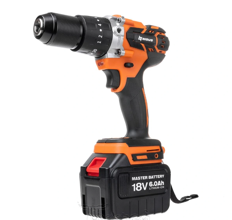 Шуруповерт-электробур 18V 6A 120 Нм (N-LB176-N) Nisus