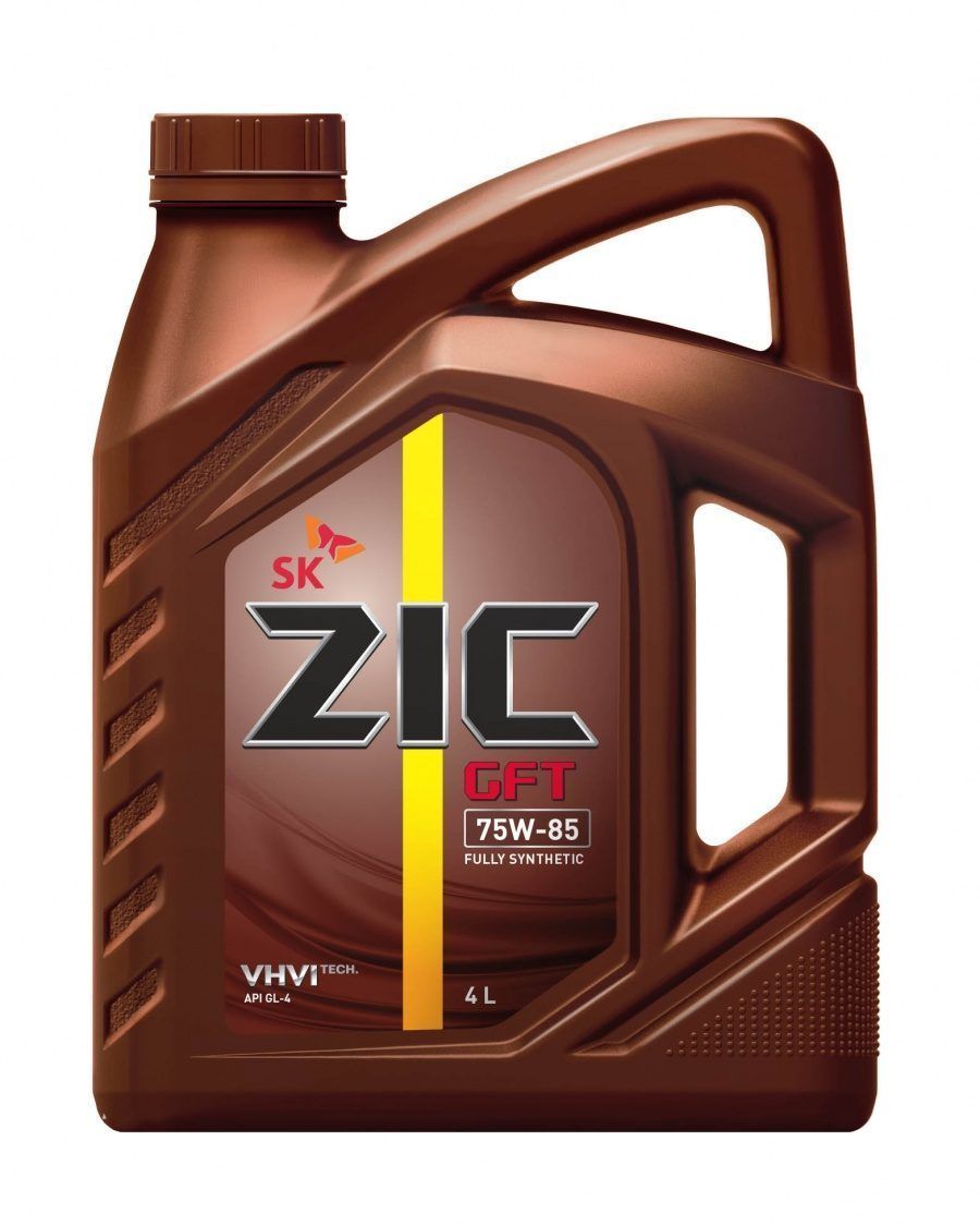 ZIC 75W85 GFT GL-4 4L синтетическое трансмиссионное масло
