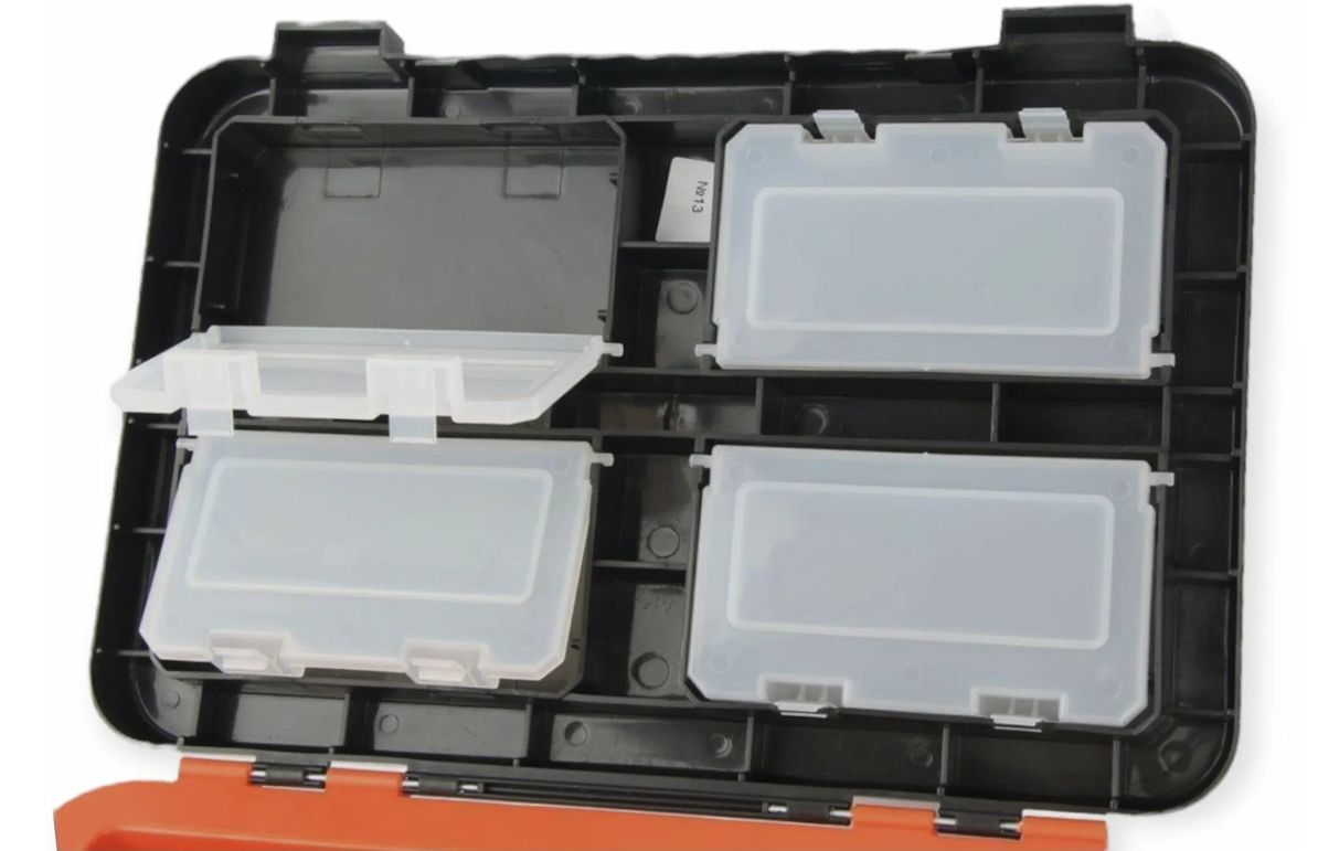 Ящик зимний "FishBox" (10л) оранжевый Helios