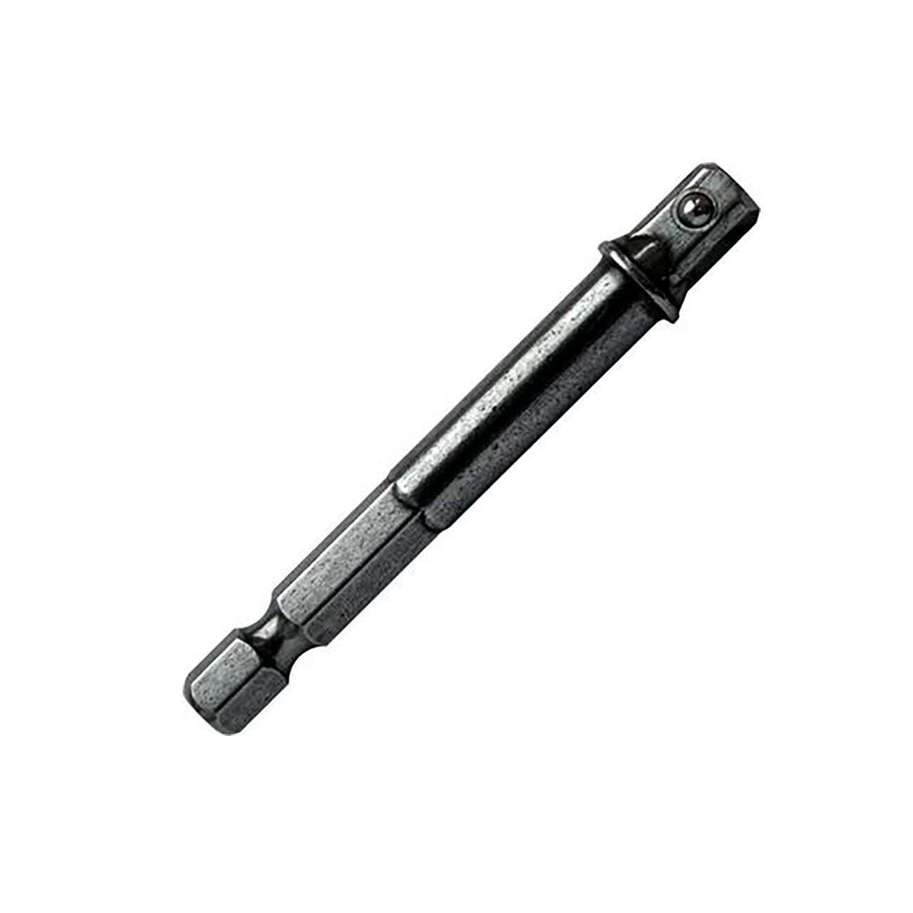 Адаптер для шуруповерта под квадрат 1/4" (L=65мм) ПРАКТИКА (776-690)