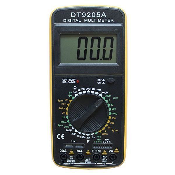 Мультиметр цифровой DT 9205A 61/10/506
