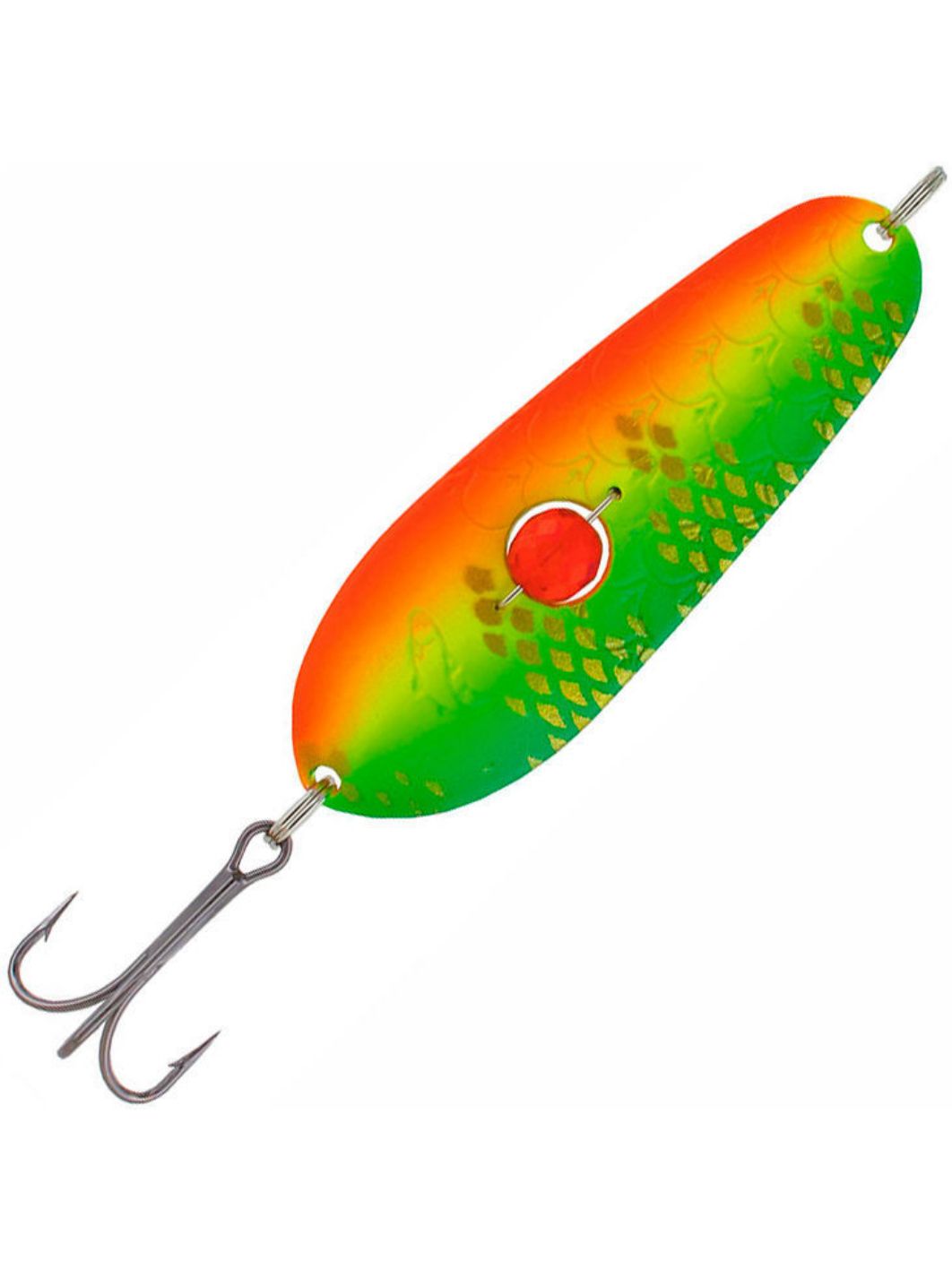 Блесна "Rasanen"  70/20 G/GR/FYe/FR-C,  UV (бусинка)