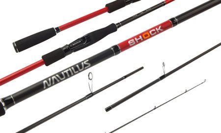 Спиннинг Nautilus Shock NSHS-802MHH 240см 10-40гр