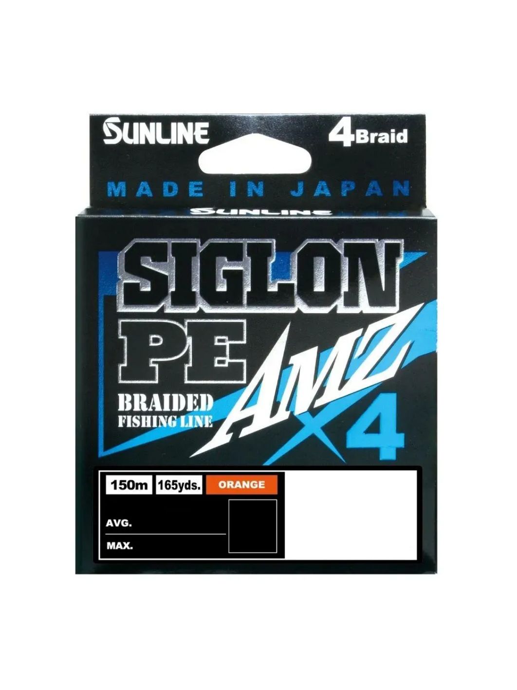 Шнур Sunline SIGLON PEx4 AMZ 150M(OR) #3.0/35LB