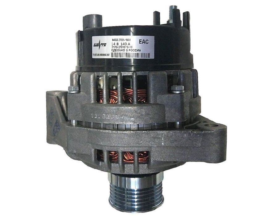 Генератор 1118,  2170,  2190 КАТЭК (9402.3701-14М) 140А