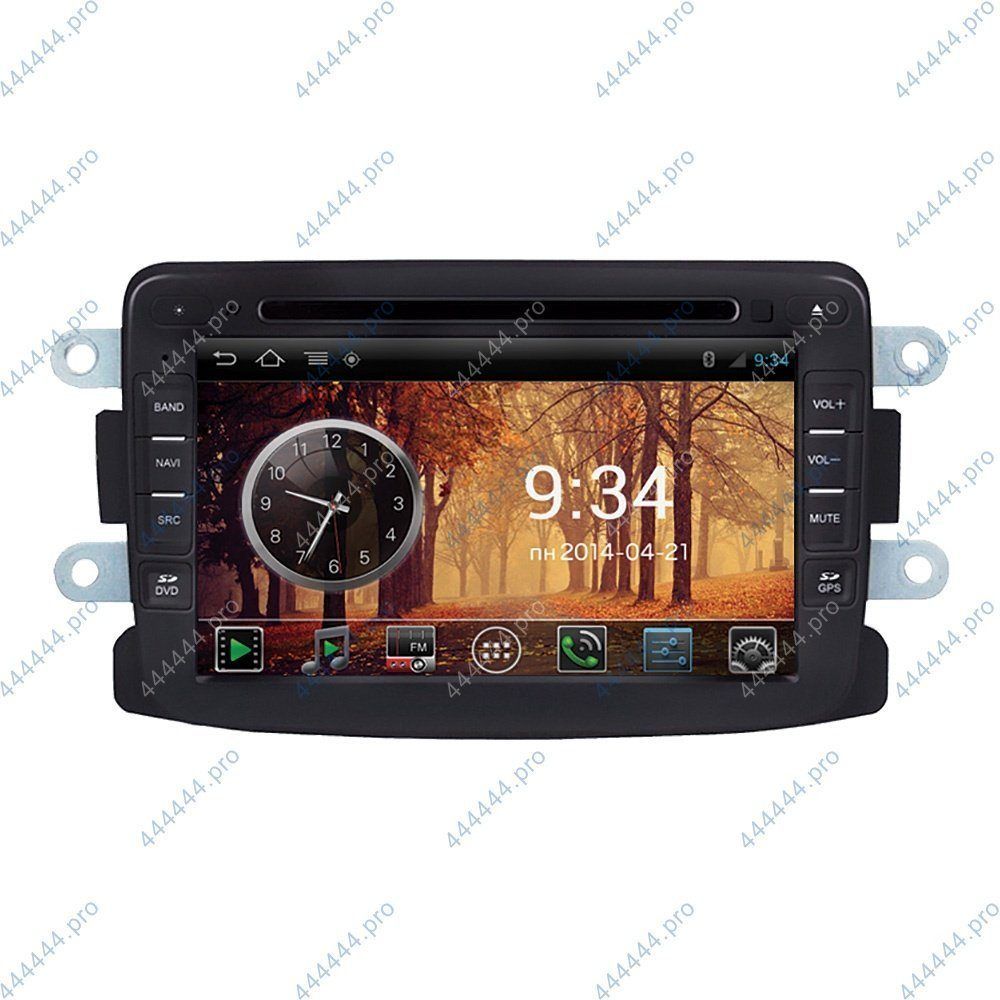 A/DVD/MP3 MyDean AND3157 со встр.TV тюнером,  блоком GPS+навиг. система "Навител" (Renault Duster,  Logan)