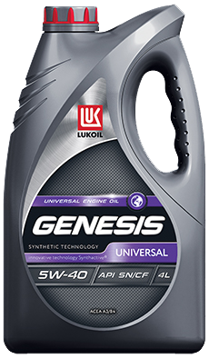 ЛУКОЙЛ 5W40 GENESIS UNIVERSAL 4л моторное масло