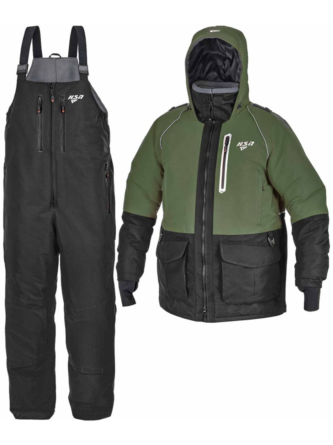 Костюм-поплавок мужской зимний "Rescuer VII comfort",  hardguard,  хаки (62-64/182) м
