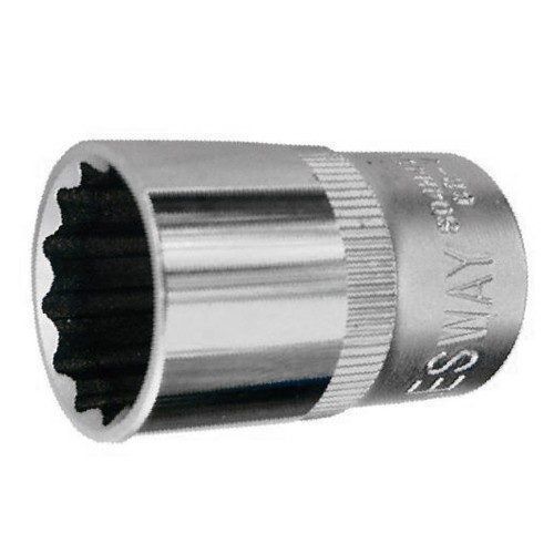 Головка торцевая 1/2" 12-гранная 19мм JONNESWAY S04H4919