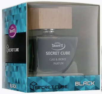 Ароматизатор "Tasotti" "Secret cube" банка (Black)